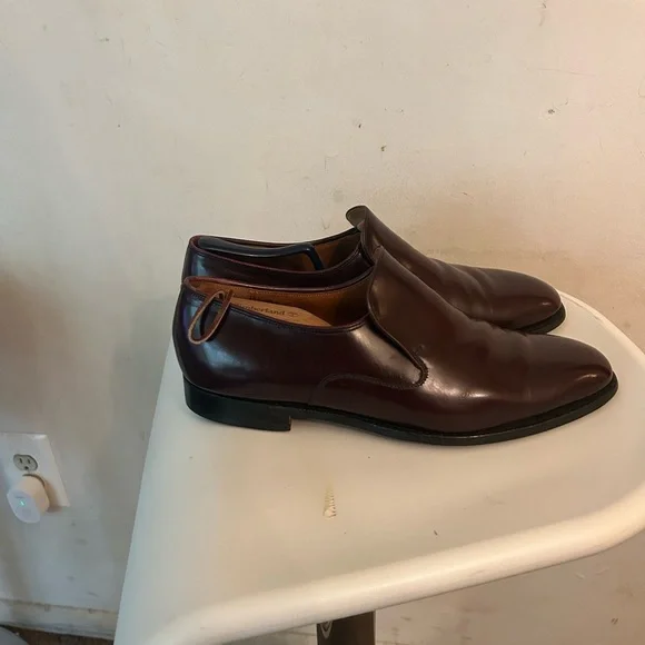 Church's Brown Leather Slip-On Loafers